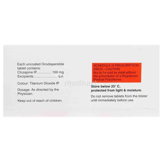 alkepin odt 100mg tablet 10's